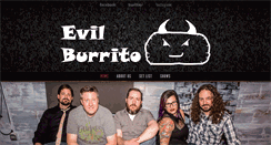Desktop Screenshot of evilburritoband.com
